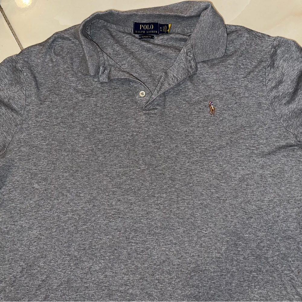 Ralph Lauren Polo Gray Men's Shirt